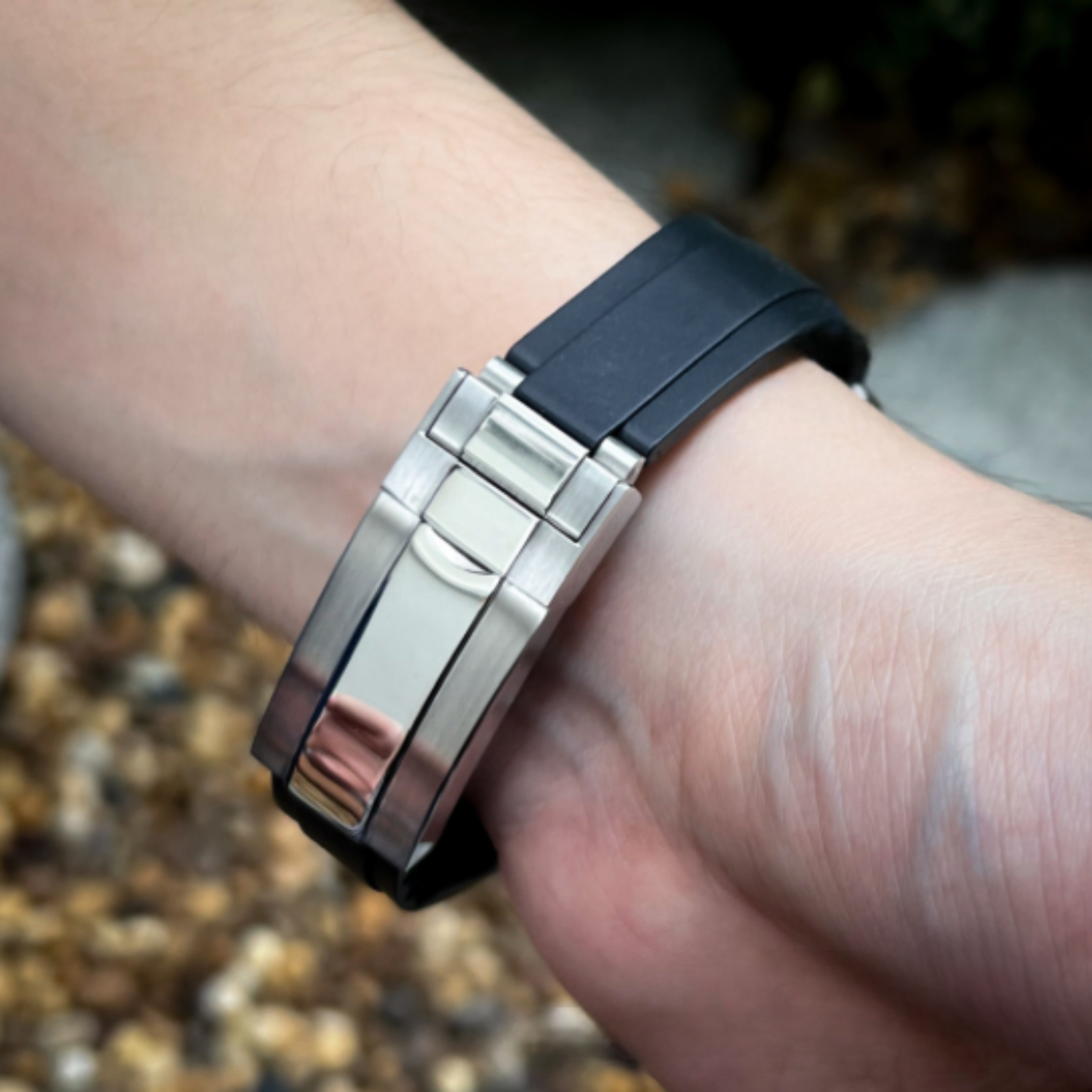 Seitona Isblå Gummi