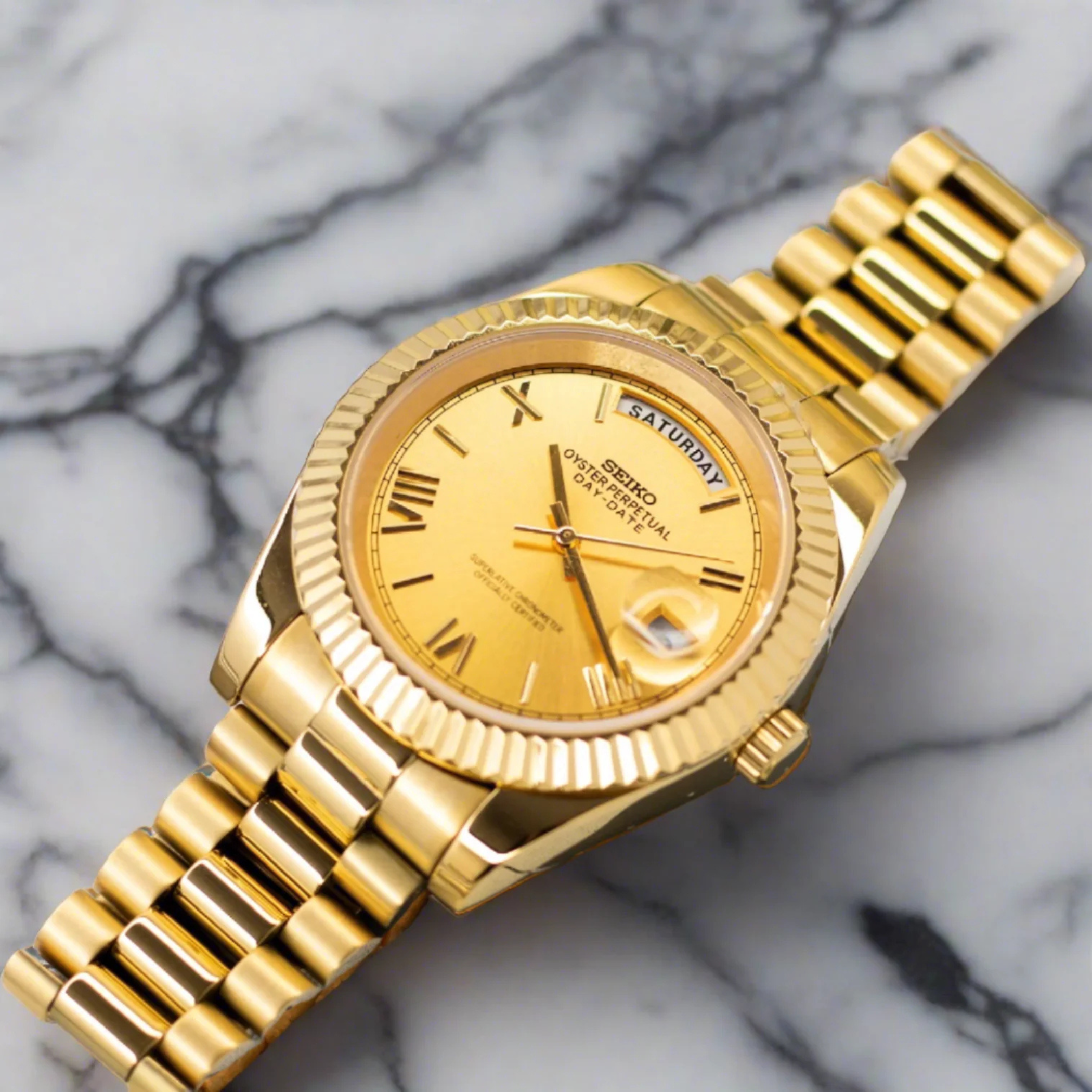 Seikodate guld romersk