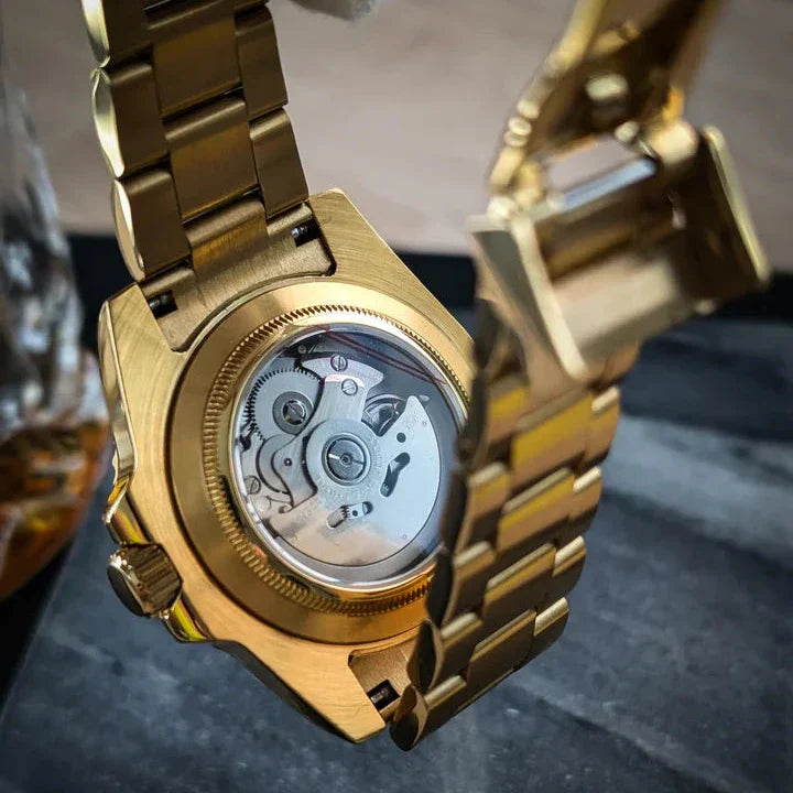 Seikomariner Guldblå