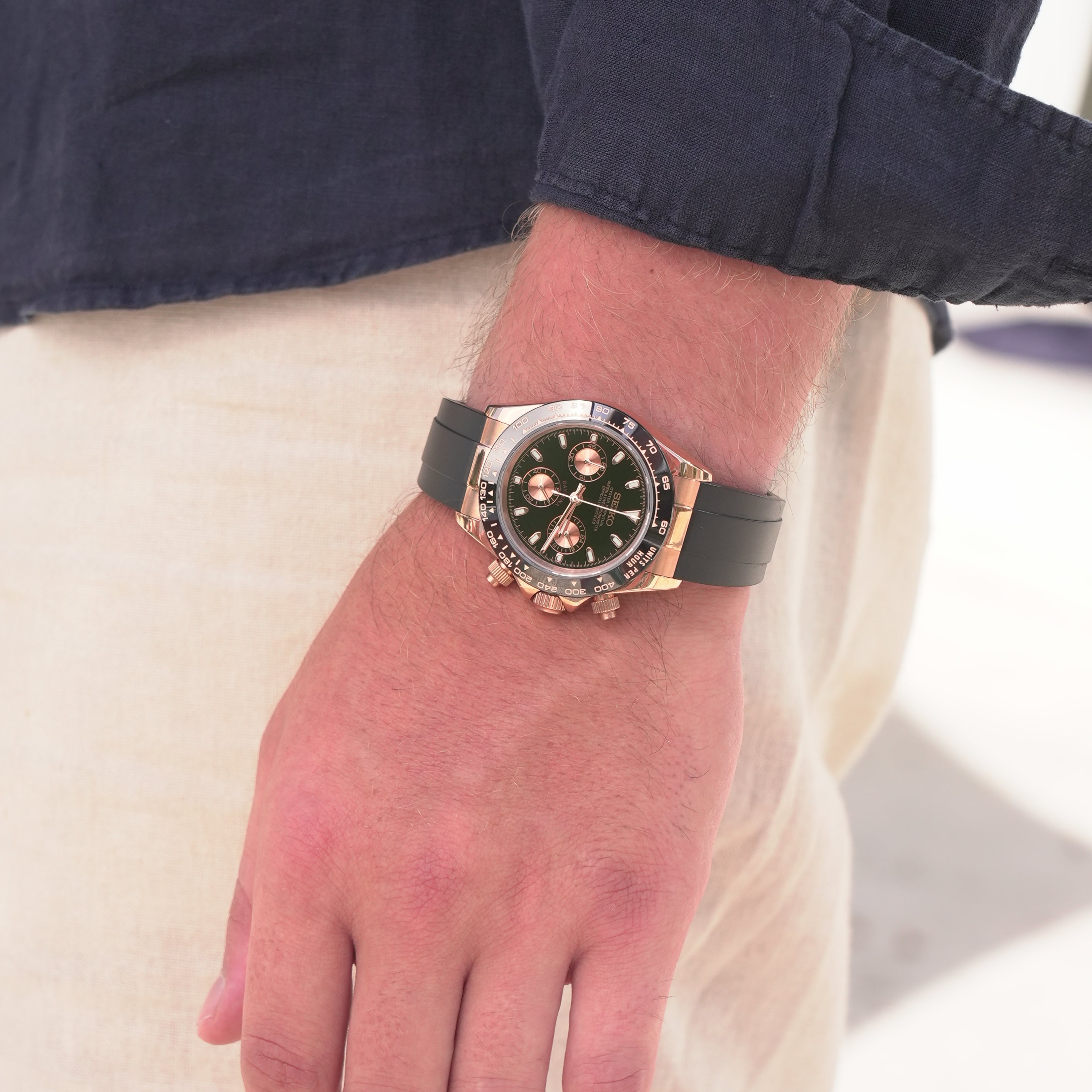 Seitona Roséguld Gummi