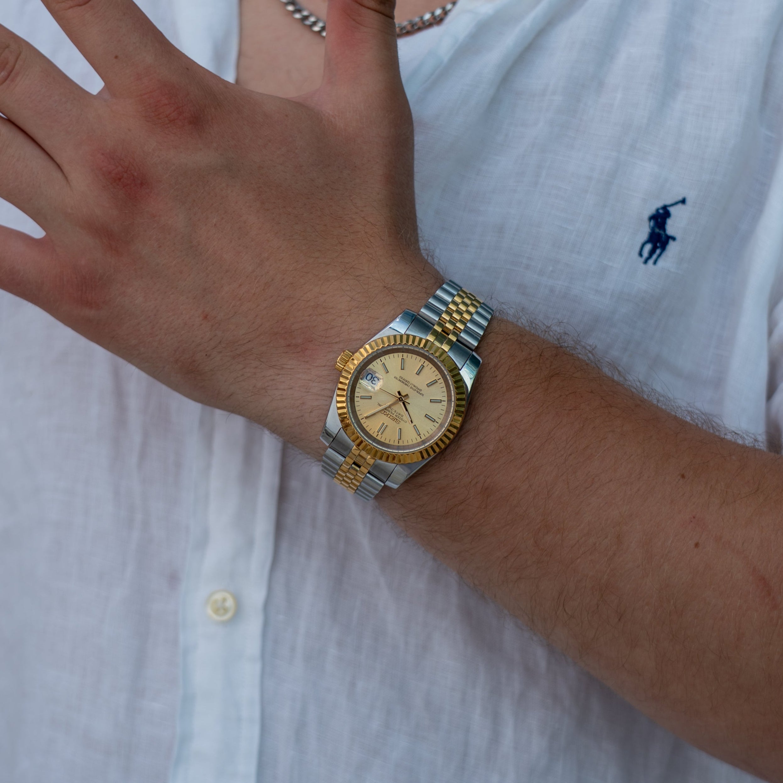 Seikojust Twotone Gold