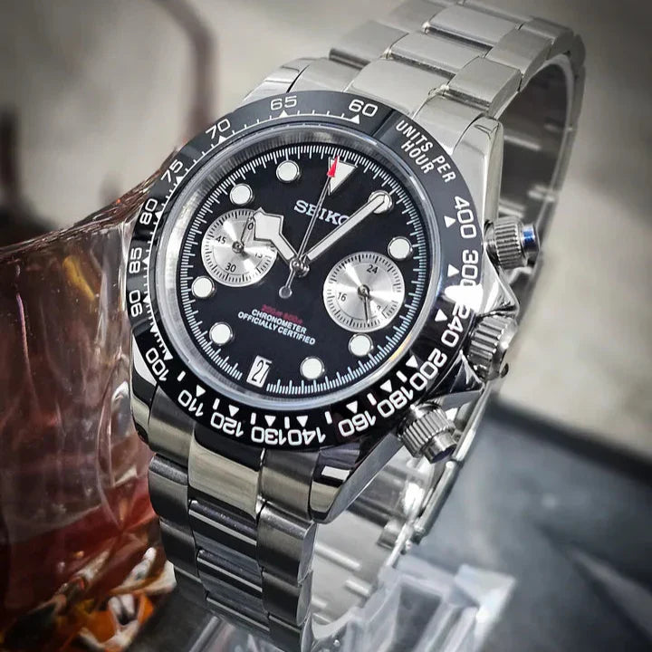 TUDEIKO Chrono Racing Svart