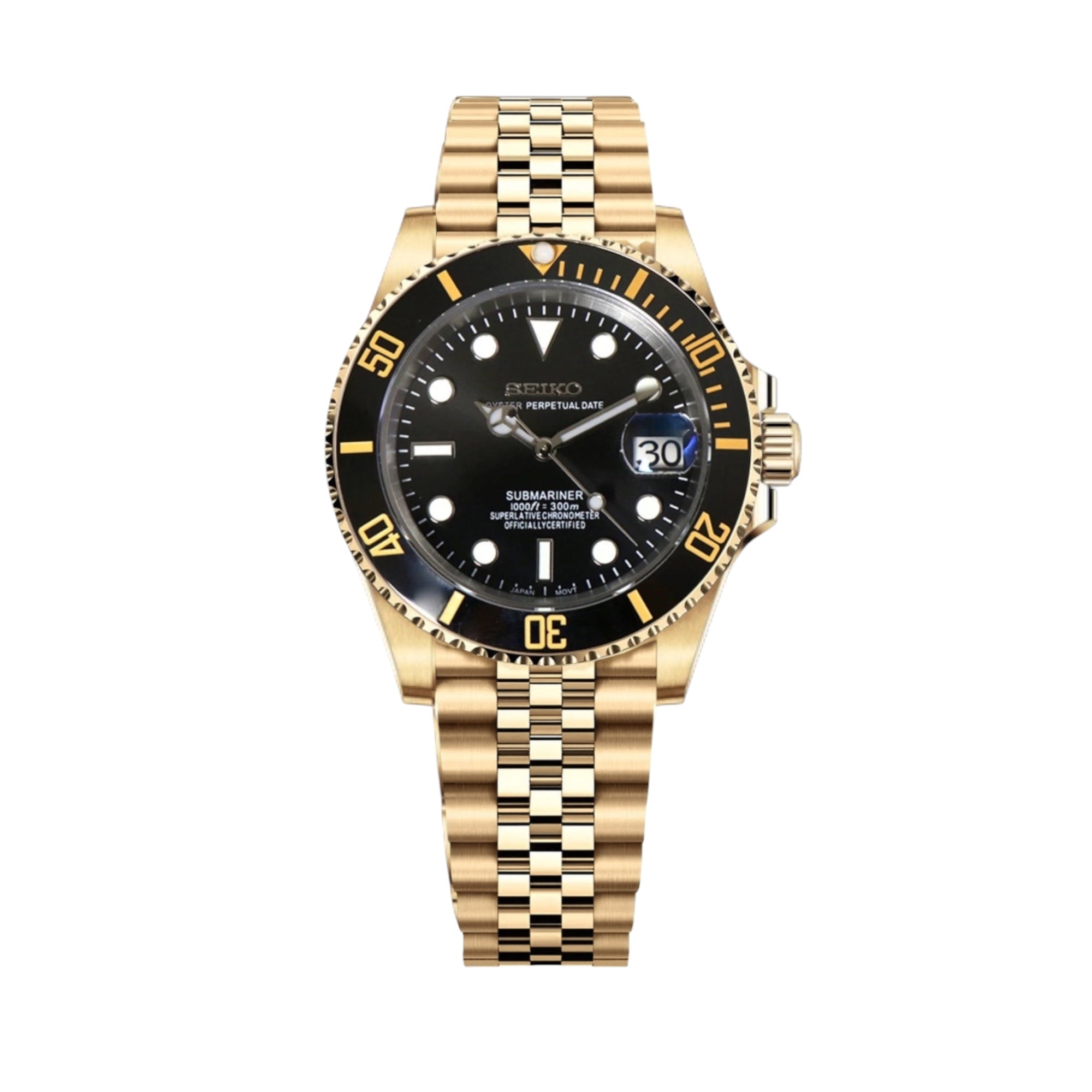 Seikomariner svart guld 