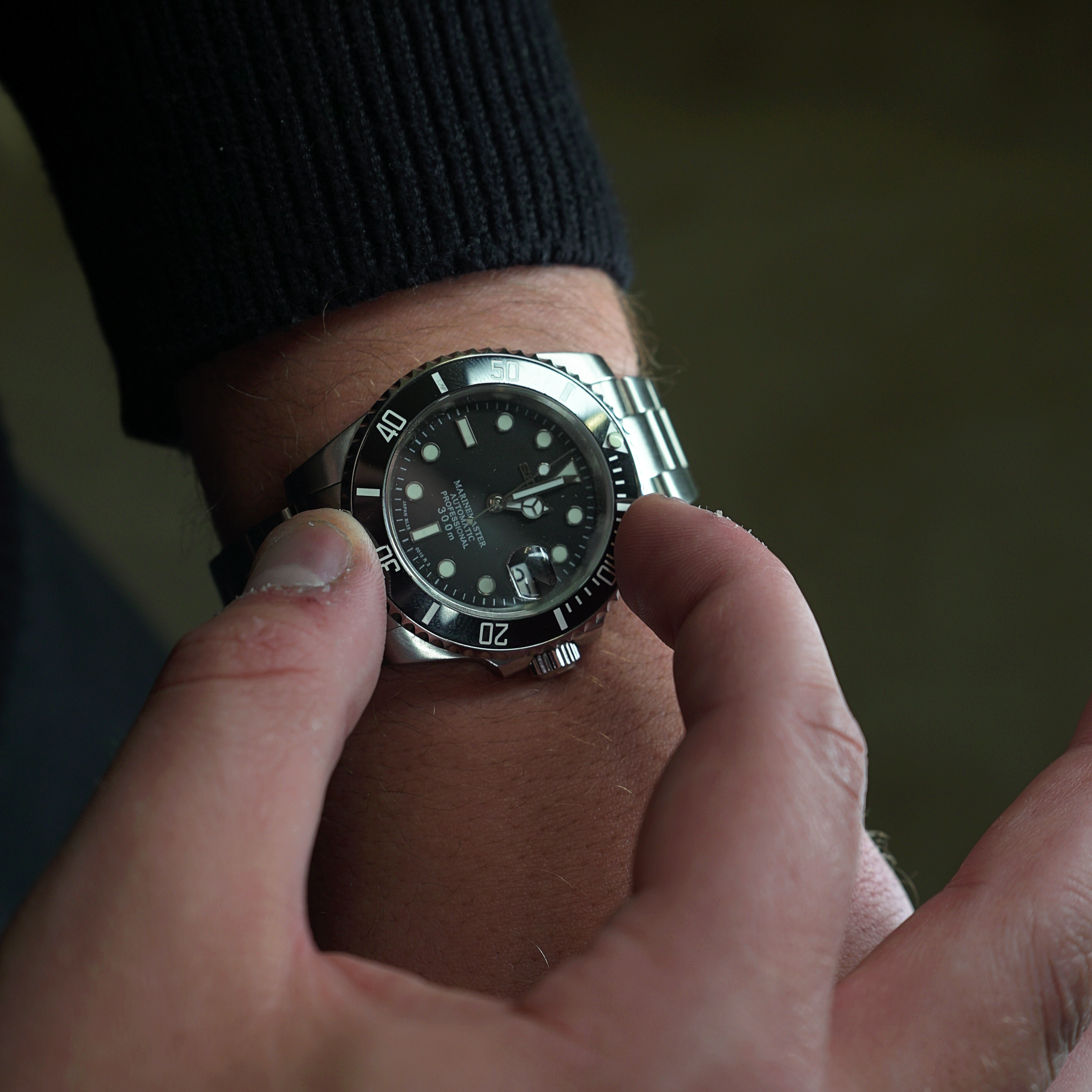 Seikomariner︱Svart 