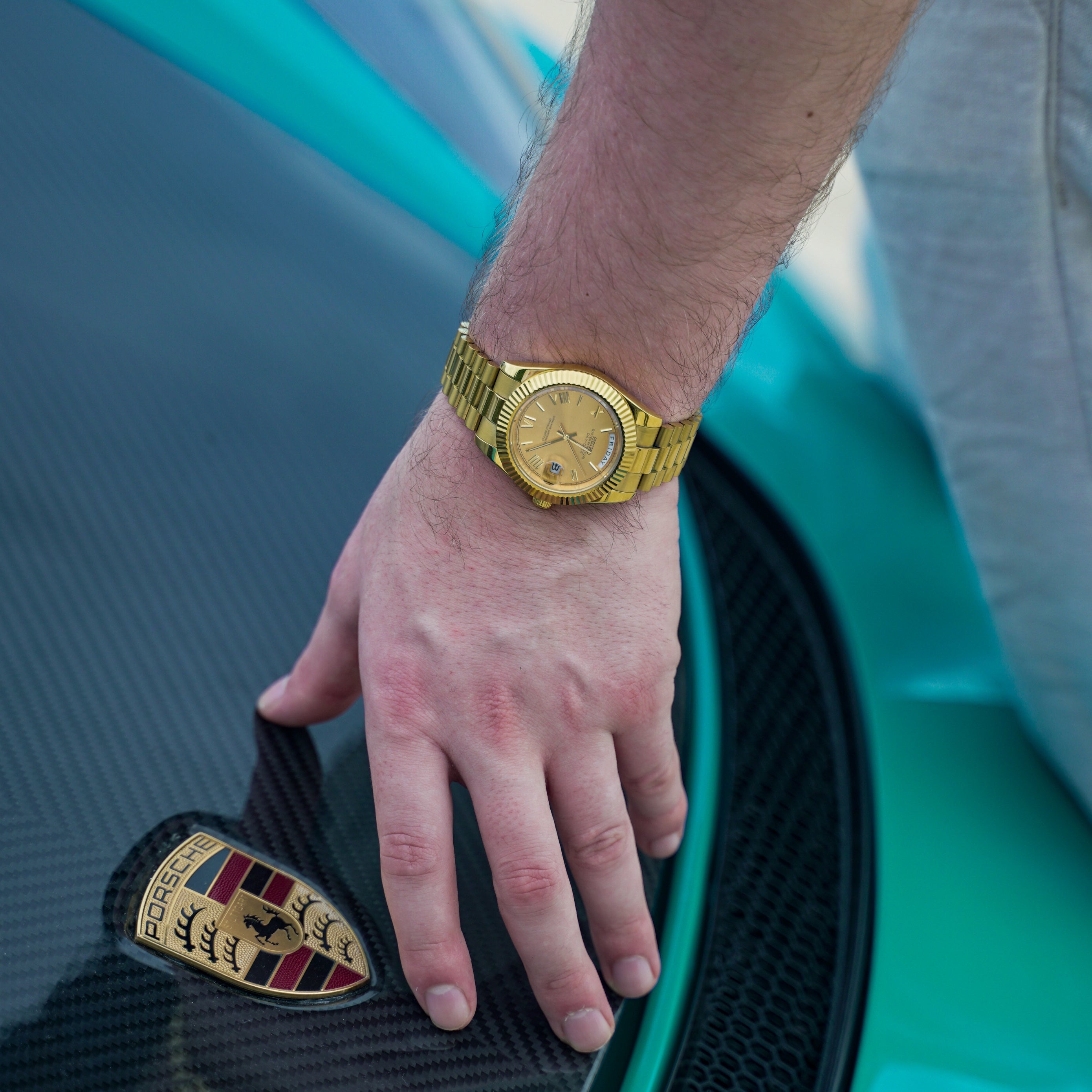 Seikodate guld romersk