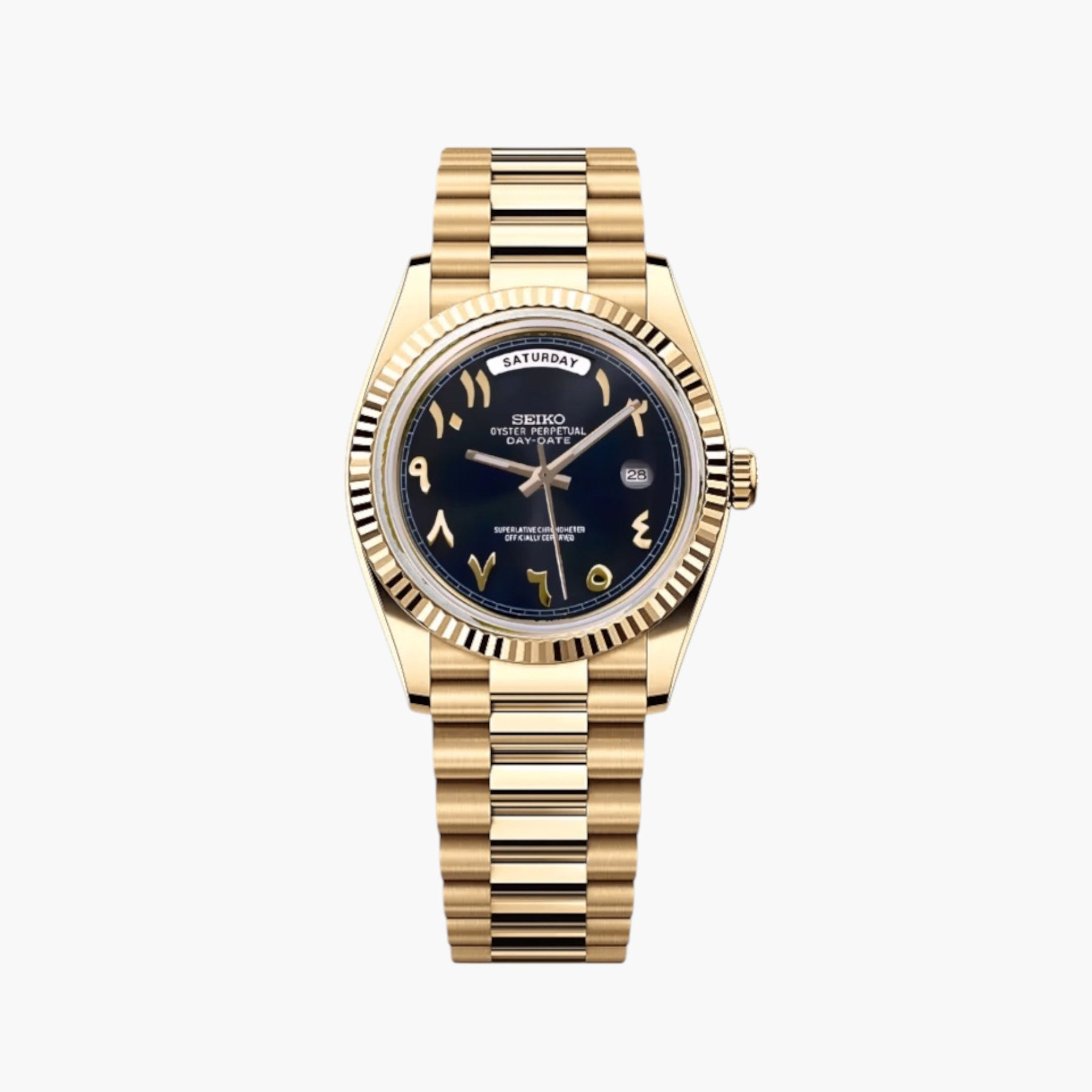 Seikodate svart arabiskt guld