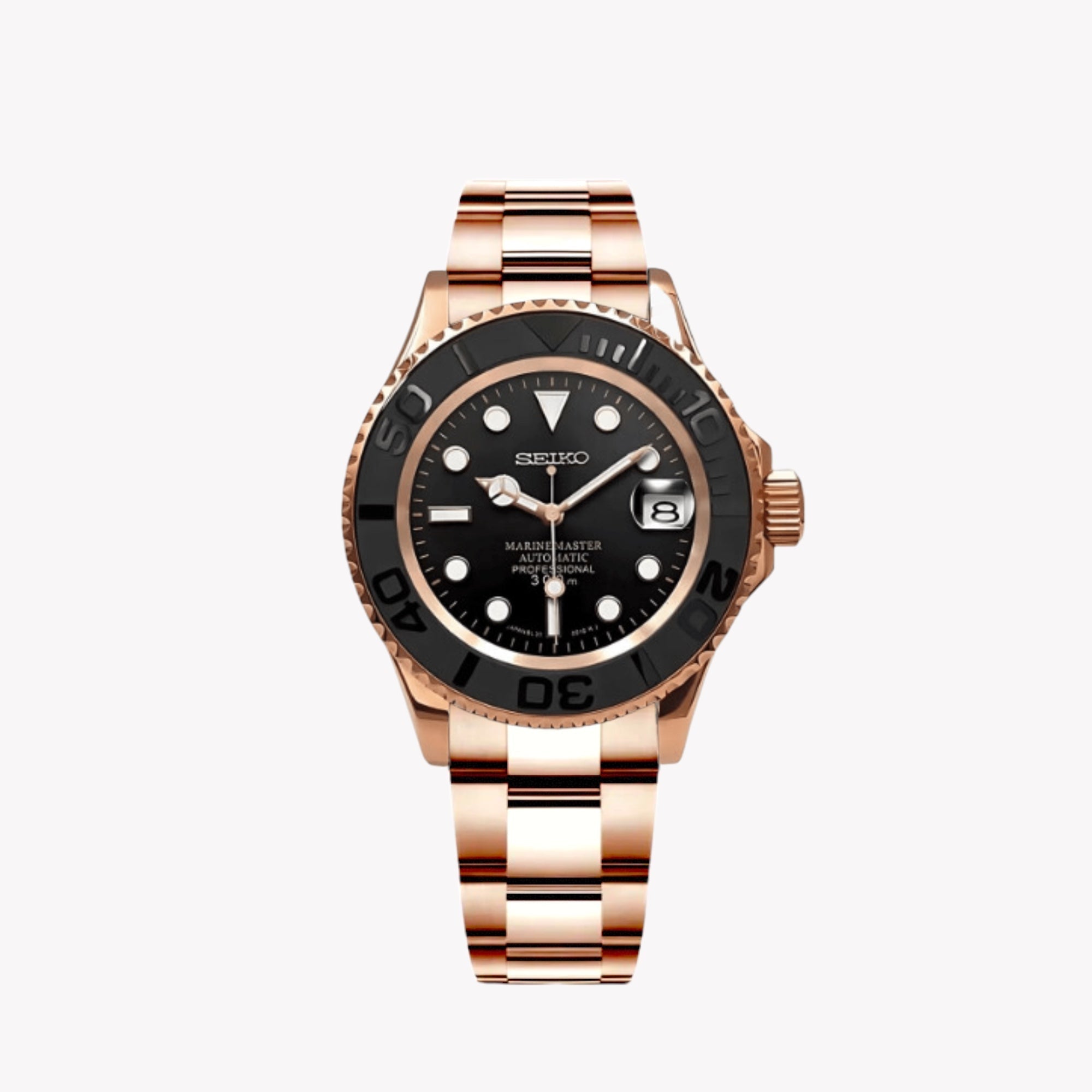 Seikomariner roséguldgummi 