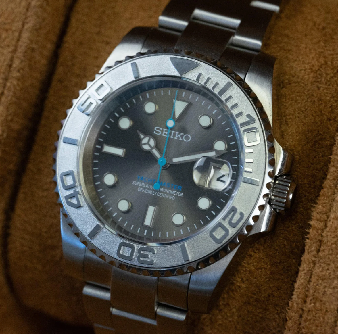 Seikomariner Silver Rhodium 